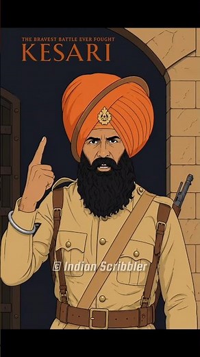 Kesari movie scene Akshay Kumar #Kesari #sikhwarrior #pagdi #sikhism #sikh #shorts #trending #viral