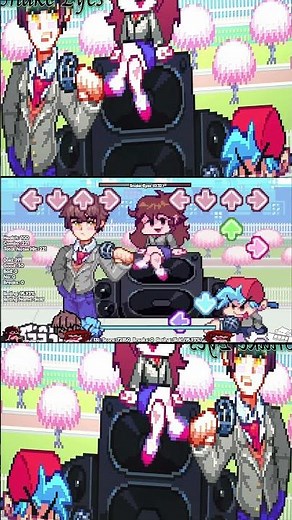 Friday Night Funkin' Doki Mixes (DDLC FNF Mod) It's MC VS BF in Snake Eyes