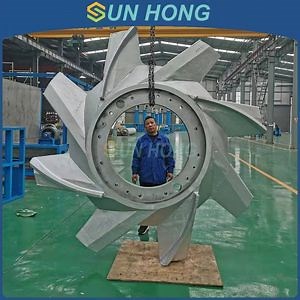 [Hot Item] Stainless Steel Hydrapulper Impeller 4cr9si2 Hydro Pulper Pulping Rotor for Waste Paper