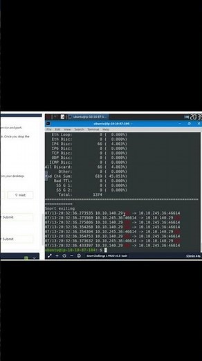 Using Snort to detect a SSH brute-force ATTACK!