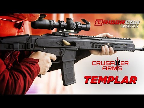 Exclusive Look at Crusader Arms THE TEMPLAR (Non Restricted 5.56 Rifle) - Triggrcon 2022