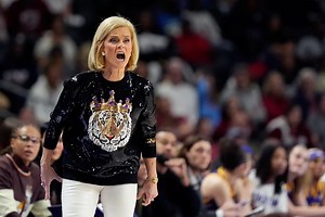 LSU coach Kim Mulkey laments players' failure to foul late in 83-77 loss to No. 3 South Carolina