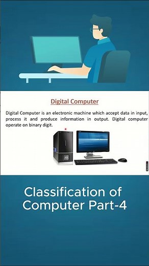Digital Computer क्या होता है? | Classification of Computer Part-4 | #shorts