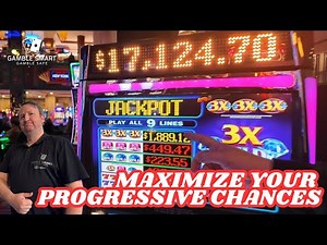 MAXIMIZE Your Progressive Chances on Slots 🎰 Learn How To Spot The Best Play! #slots #ad