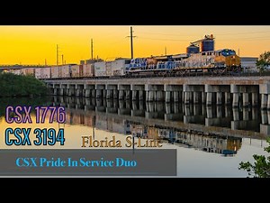 CSX 1776 & 3194, Pride in Service returns to Florida!