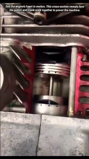 See the engine's heart in motion.