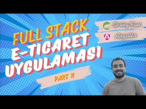 FullStack E-Ticaret Uygulaması - (Spring Boot + Angular) - Part 2
