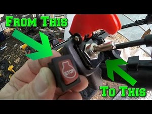 Replacing The Kill Switch On The Toro Timemaster With An Afternarket Switch