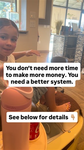 Christine Moore on Instagram: "You’ve been tricked into believing more hours = more income. But here’s the truth: piling on more hours, more hustles, and more burnout isn’t the solution—it’s the cycle keeping you stuck. It’s like filling a leaky bucket. No matter how much water (aka time) you pour in, it’s never enough because the foundation is cracked. What you need isn’t more effort—it’s a system that works while you rest. In our Wealth Creator program, we build out your entire business FOR yo