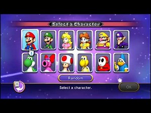 【Relaxing Music】Mario Party 9 (Game Select Menu Music 1 hour loop) with Menu Screen