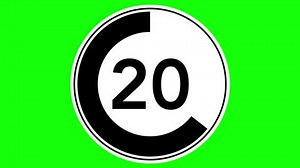 30 Seconds Simple Countdown Timer Circular Stock Footage Video (100% Royalty-free) 1106176599 | Shutterstock