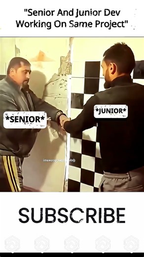 Senior VS Junior Dev Be Like #coding #python #programming #javascript #html #webdevelopment #css