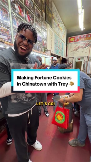 Making Fortune Cookies in Chinatown with Trey