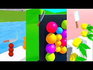 Slice It | Slice All | Slicer Knife - All Levels Gameplay Android, iOS
