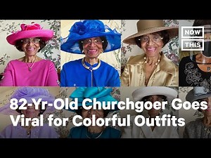 Woman Dresses Up for 52 Virtual Church Services