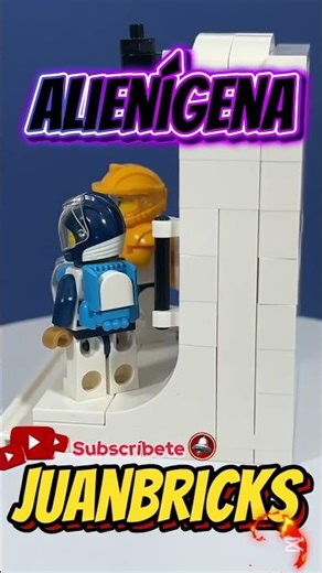 Alienígena #lego #juanbricks #mundobrick #legoworld #afol #alien #et #alienlife #legos #legocity