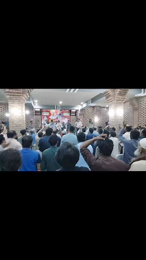 Dr. Taimur Rahman and Dr. Ammar Ali Jan charges up the labour movement of Faisalabad. | Laal