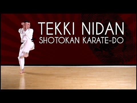 Tekki Nidan - Shotokan Karate kata JKA