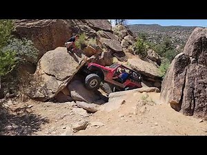 Moab 2025 - Coyote Canyon - Victor Exiting The Gap