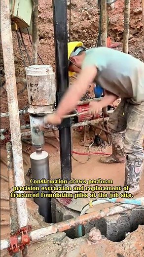 Pile foundation remediation: Structural integrity restoration