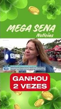 sortudo que gostou 2 vezes Na Lotéria #loteria #megadavirada