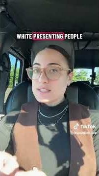Biracial lady explains the difference between White presenting and White passing! #Viral #shorts #fy