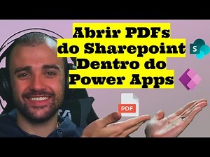 How to list and display PDF files from a Microsoft Sharepoint library within Power Apps