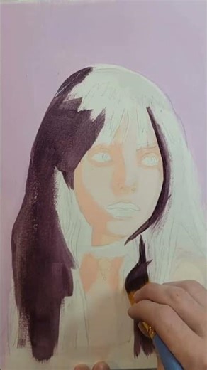 Creating a Stunning Portrait with Acrylics and Markers