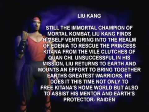 Mortal Kombat 4 All Characters Bios