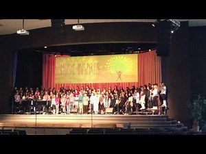 Tuffree Middle School Choir Sings Leonard Cohen's "Hallelujah"