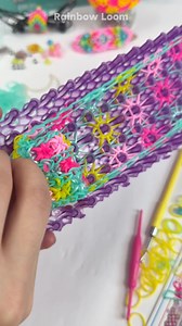 🌟 Starburst bracelets can be tricky, but have you ever seen a TRIPLE Starburst bracelet before? 🤯 We’re loving the large designs that we can make using this Mega Mighty Loom! It’s included with Rainbow Loom’s Loom Your Life kit only available at Target 👀 #rainbowloom #crafts #target #targetstyle #targetfinds | Rainbow Loom