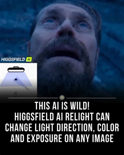 AGI | ASI | AI | ChatGPT on Instagram: "Lighting has always been one of the hardest aspects of photography to fix after the fact 📸💡. Higgsfield has introduced Relight, a new AI-powered lighting tool that tackles the problem in a fundamentally different way. Rather than making global exposure adjustments, Relight reconstructs lighting in 3D space, using depth and geometry inferred directly from the image 🧠📐. This allows users to reposition a virtual light source and fine-tune intensity, softn