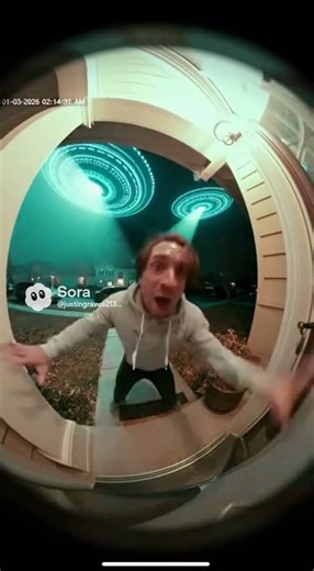 Man Runs from the Aliens!!! #ai #memes #viral #funny