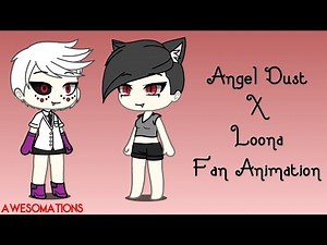 Angel Dust x Loona Fan Animation (Hazbin Hotel/Helluva Boss Plotagon)