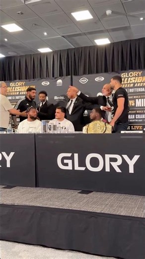 Things got tense between Bahram Rajabzadeh and Mo Touchassie at the #COLLISION9 press conference 👀