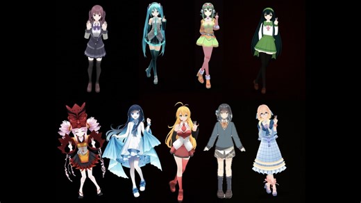 YOUR LOVE IS MY POWER ／ 初音ミク 弦巻マキ GUMI 東北ずん子 桜乃そら ついなちゃん 夏色花梨 双葉湊音 宮舞モカ