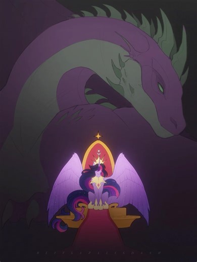 Immortal Twilight is a sensitive subject to me… Repost, the resolution was wonky! #mylittlepony #mlp