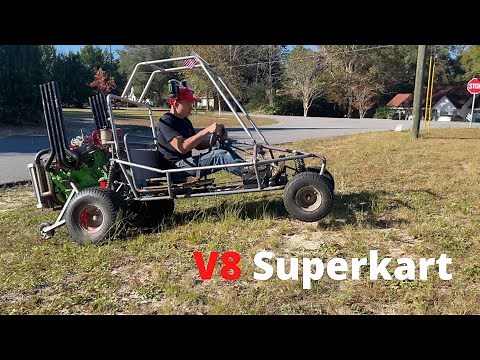 FLORIDA MAN V8 SWAPS GOKART