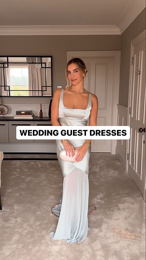 Camilla King on Instagram: "Did I make the right choice??? I was going to wear the last dress right up until the night before the wedding! (Go to my previous reel to see the one I did go for 🦋)"