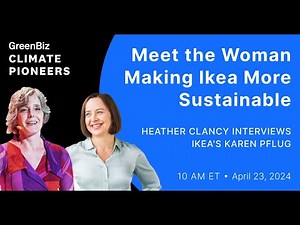 Climate Pioneers: Meet the Woman Making Ikea More Sustainable