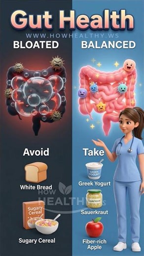 Fix Your Gut, Fix Your Life! 🍏 The Second Brain #GutHealth #NoMoreBloat #Probiotics #NutritionTips