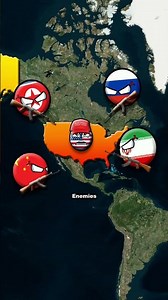 Who is the USA Best Friends? #viral #countryballs #shorts