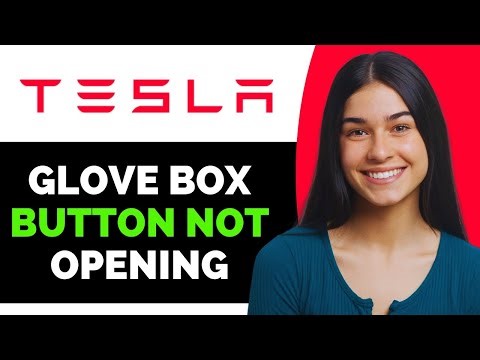 How To Fix Tesla Glove Box Button Not Opening - Model S , Model 3 , Model X - Full Guide