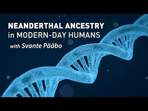 Neanderthal Ancestry in Modern-Day Humans with Svante Pääbo