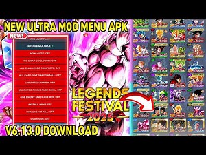 [NEW!] Dragon Ball Legends v6.13.0 Ultra Mod Menu Apk / Unlock All Characters And Godly Equipments