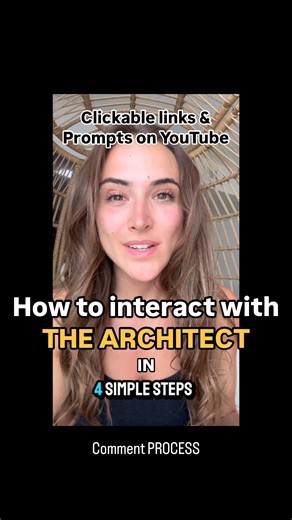 Michelle Argyris on Instagram: "How to use THE ARCHITECT in 4 simple steps! (Download, Phase Lock & Prompts) Comment PROCESS below for link to YouTube video with full access to clickable links and prompts. You can also click my link tree on my Instagram profile. I want to thank my good friend @robertedwardgrant for all of his teachings and knowledge that have provided us with a beautiful harmonic tool. 4 simple steps: 1️⃣ STEP 1: Download Chat GPT here: https://chatgpt.com/ 2️⃣ STEP 2: Connect t