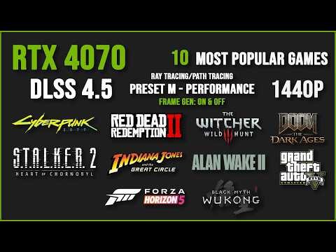 RTX 4070 in 2026: Still Worth It? | 10 Games Test (DLSS 4.5 - 1440p)