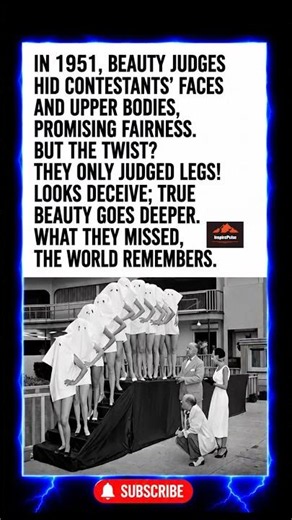 THE SHOCKING BEAUTY CONTEST THAT JUDGED ONLY LEGS! #history