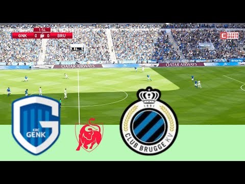 Genk vs Club Brugge 🔴 En Direct | Championnat de Belgique | PES 2021