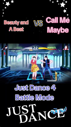 Just Dance 4: Battle Beauty and a Beat vs Call Me Maybe